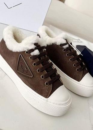 Зимові кеди prada