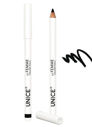 Карандаш для глаз unice la femme 101, 1,4 г