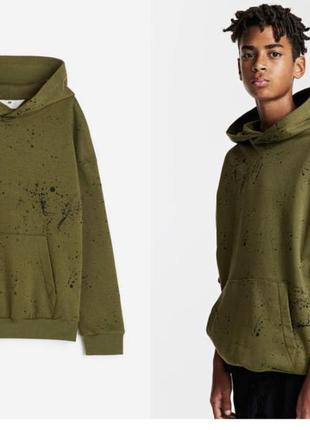 Худи на флисе мальчишку 8-14 лет h&m