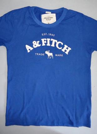 Футболка  abercrombie & fitch  new york muscle cotton (l-xl)