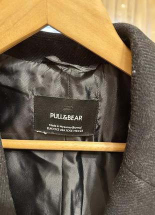 Пальто осеннее pull&bear