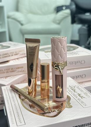 Набір pillow talk iconic secrets for lip and cheeks від charlotte tilbury