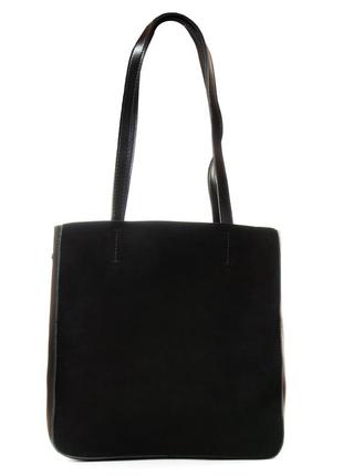 Сумка жіноча класична замш alex rai 9384 black