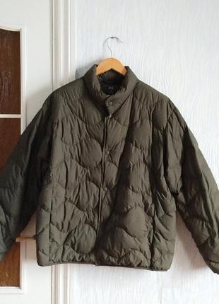 Шикарна ультролегка пухова куртка xl