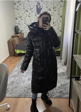 Зимний пуховик на холлофайбере