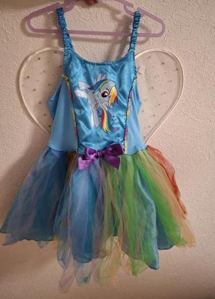 Сукня my little pony веселка деш