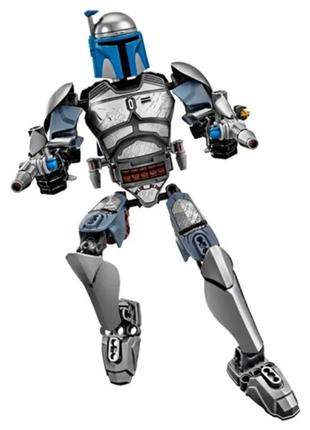 Конструктор звездные войны большая фигурка джанго фетт