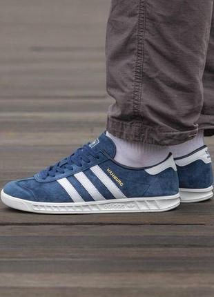 Кроссовки adidas hamburg blue