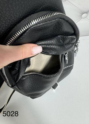 Женская стильная и качественная сумка слинг из эко кожи лайм6 фото