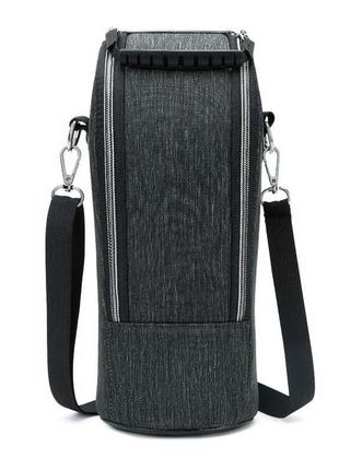 Защитный кофр, чехол, футляр, сумка для объектива duluda 302 размер 260 х 130 черно-серый (код tbd0595292301b)