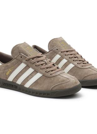 Кроссовки adidas hamburg brown