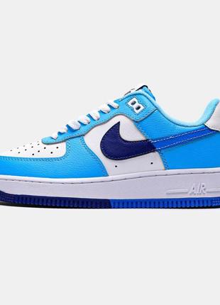 Кросівки жіночі nike air force 1 '07 lv8 'split light photo blue'