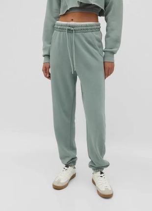 Женские джоггеры фирменные стильные штаны спортивные joggers stradivarius