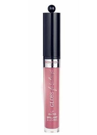 Блеск для губ bourjois fabuleux lip gloss с эффектом бальзама 07, 3.5 мл