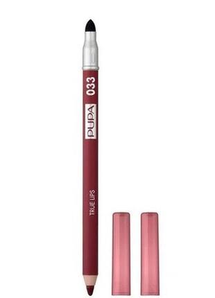 Карандаш для губ pupa true lips 033 matita labbra, 1.2 г