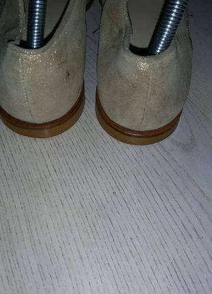 Angulus(данія)- шкіряні туфлм 40 розмір (26,5 см)8 фото