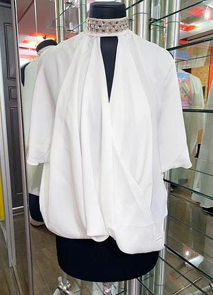 Красива блуза розкльошена блузка з камінням