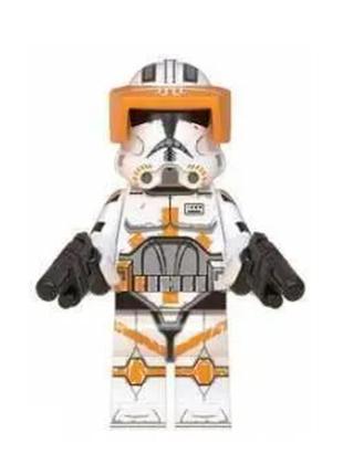 Конструктор звездные войны минифигурка командер коуди