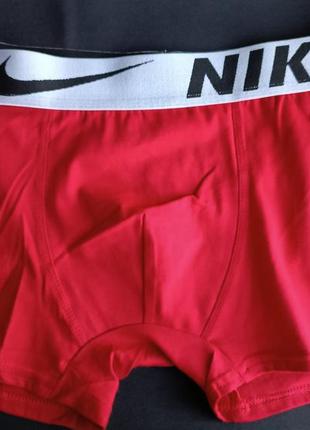 Чоловічі червоні труси боксери nike. чоловіча білизна.