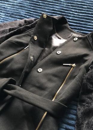 Стильное мини-пальто от искр6 фото