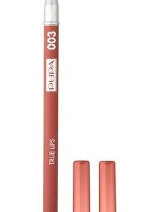 Олівець для губ pupa true lips 003 golden biscuit, 1.2 г