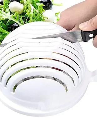 Универсальная овощерезка салатница salad cutter2 фото