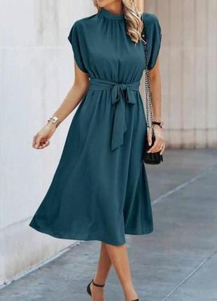 Жіноча літня сукня мод.28/ мр 167 плаття софт вільного крою сарафан  (42-46,48-52 оверсайз  розміри)5 фото