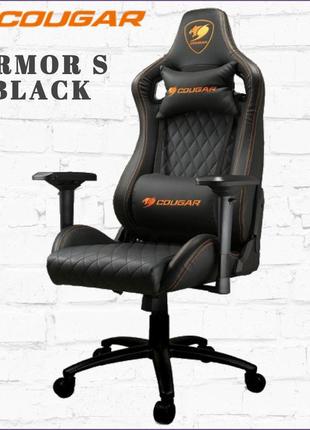Крісло для геймера cougar armor s black