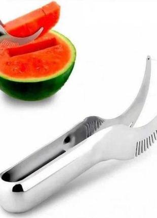 Нож для нарезки арбуза и дыни дольками watermelon slicer