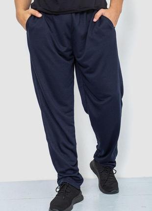 Спорт штаны мужские, цвет темно-синий, 244r0033