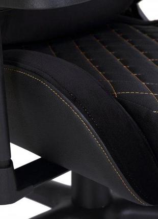 Крісло ігрове cougar armor s royal, еко-шкіра, металевий каркас, чорний6 фото