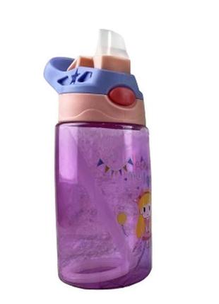 Дитяча пляшка для годування baby bottle lb-400 400 мл фіолетова