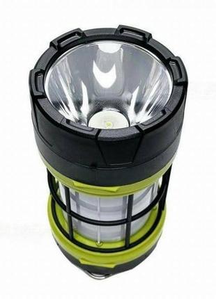 Ліхтар лампа підвісний camping lantern f-910-b акумуляторний зелений