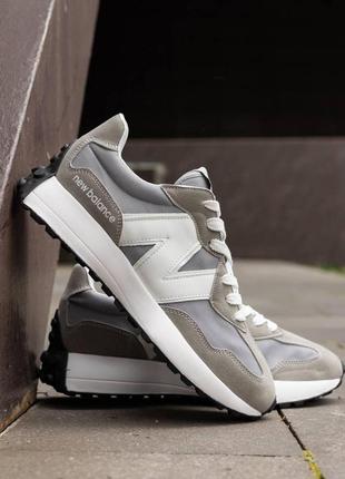 New balance 327 grey white  pwnb071