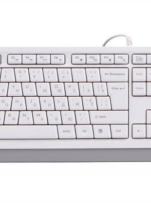 Клавіатура a4tech fks10 (white)