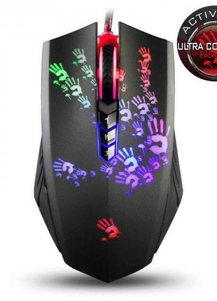 Мишка ігрова a4tech a60a bloody (black) activated bloody gaming optical 4000 cpi