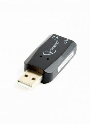 Звукова карта адаптер usb2.0 gembird sc-usb2.0-01