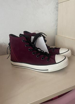 Кеди Кеды converse leather