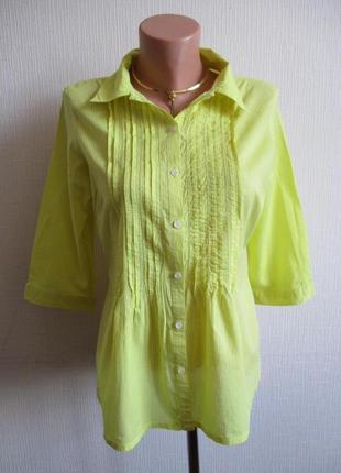 Бавовняна блузка сорочка бренду david emanuel