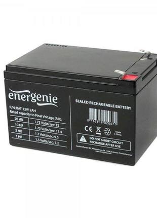 Акумуляторна батарея energenie bat-12v12ah 12в 12ач 3.55 кг