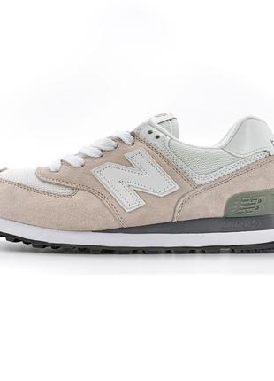 New balance 574 light beige  дрnbl033