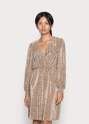 Платье жатка с рукавом jdy