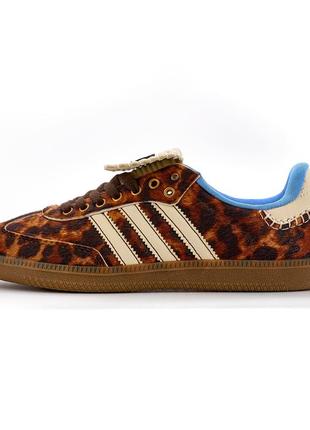 Adidas samba wales bonner leopard  дрadi079