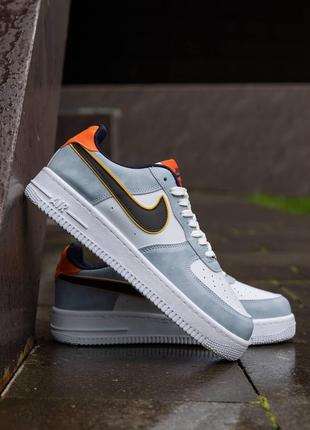 Nike air force white orange black  pwnk145