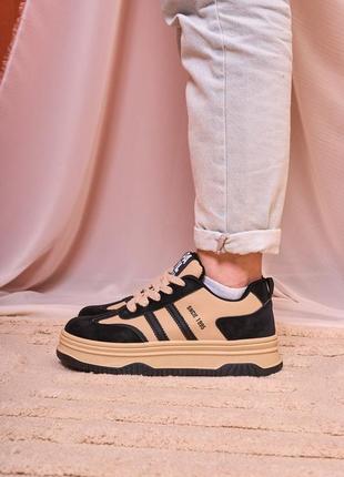 Sneakers 1995 black beige  дрnnm020