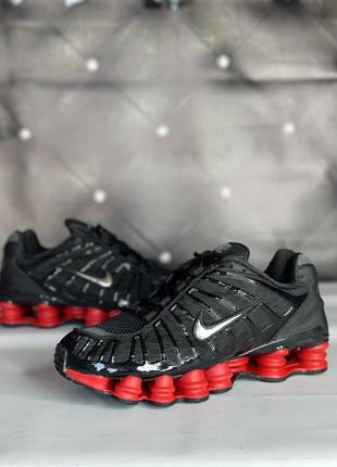 Nike shox tl black\red  ed010-448728