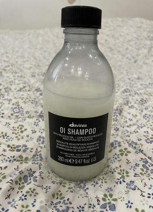 Шампунь davines oi shampoo