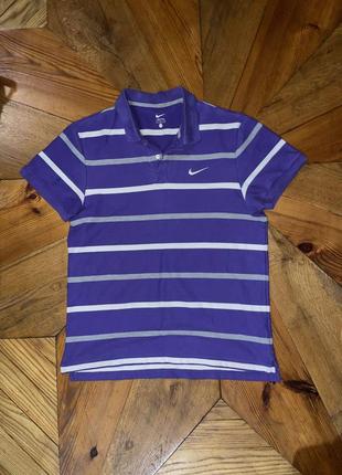 Nike purple sport athletic polo тішка футболка спортивна класична l1 фото