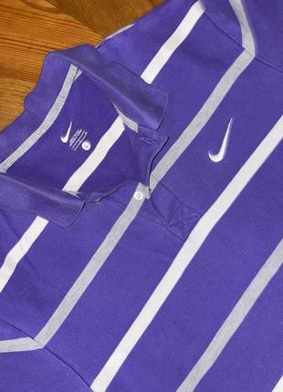 Nike purple sport athletic polo тішка футболка спортивна класична l2 фото