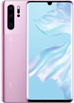 Смартфон 6.5" huawei p30 pro 8/128gb 4g 2-sim nfc 40/32мп 8 ядер android 10 misty lavender factory recertified